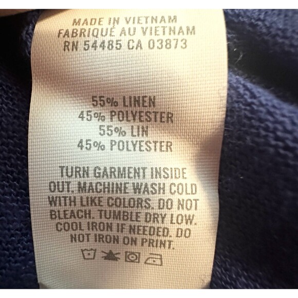 AERIE Making Waves Blue‎ Lightweight Crew Graphic T-Shirt Women's XS NWT - Picture 6 of 8